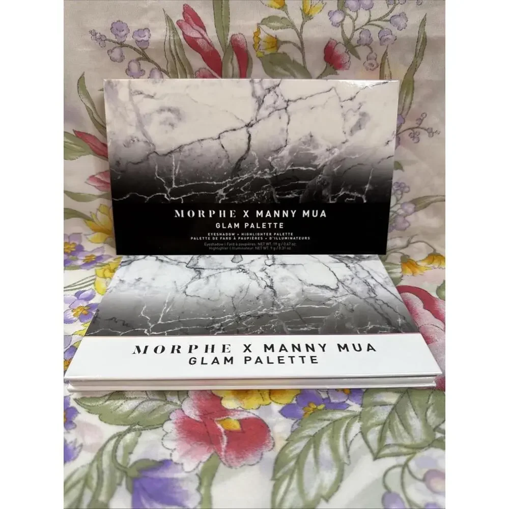 Morphe x Manny MUA Glam Palette Eyeshadow‎ Highlighter Makeup